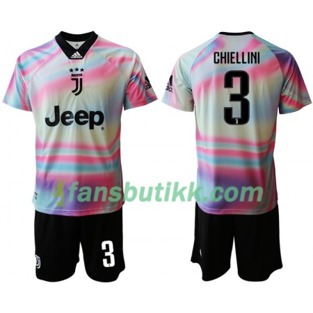 Fotballdrakt Juventus CHIELLINI 3 Barn EA Sport 2018-2019 Kortermet